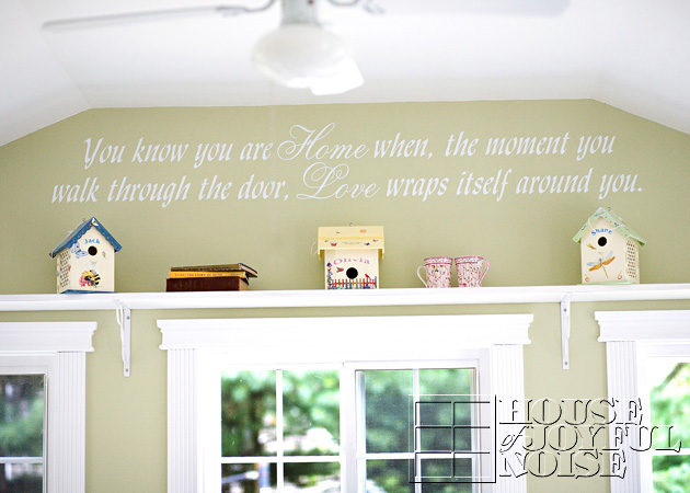 wall decor lettering