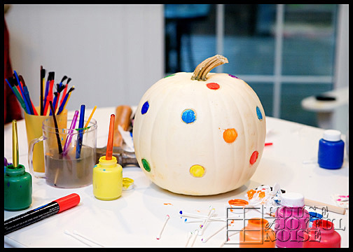 polka-dot-pumpkin