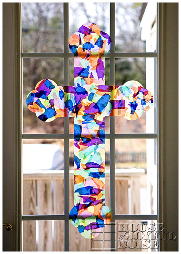 Paper Stained Glass Hearts Lesson Plan for Elementary & Middle School.