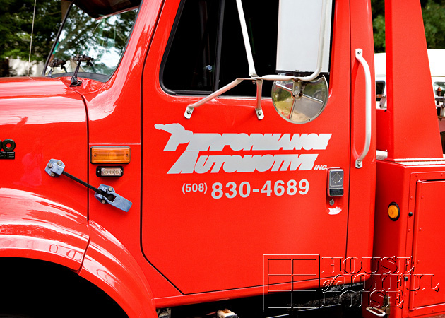 truck lettering Plymouth MA