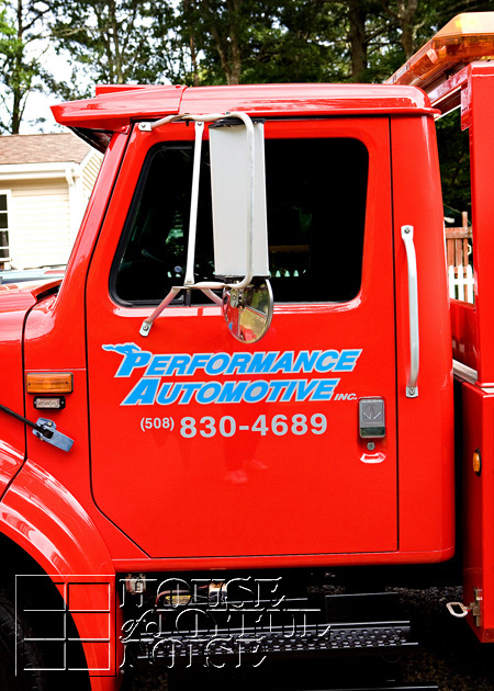 truck lettering Plymouth MA