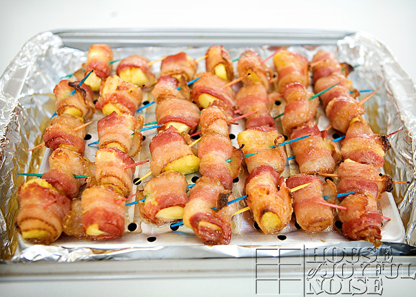 Bacon Wrapped Pineapple recipe