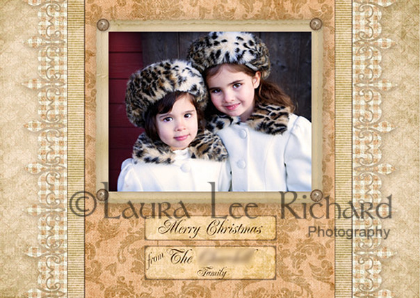 A Sweet Christmas | A Custom Christmas Photo Shoot and Card Design | Photography