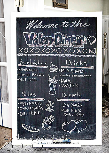 Valentine theme party idea