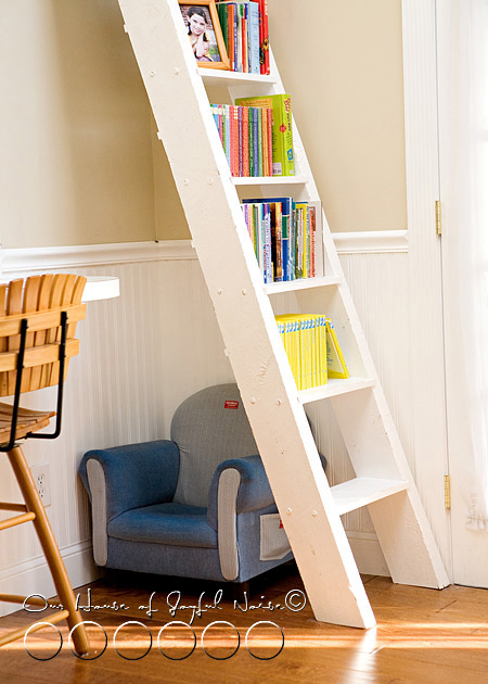 ladder book shelf