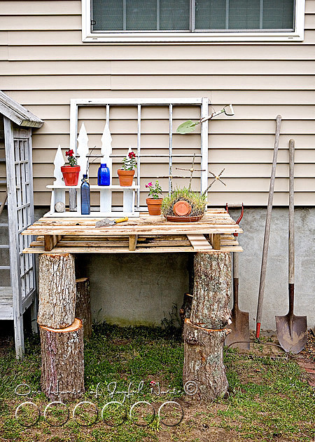 potting bench