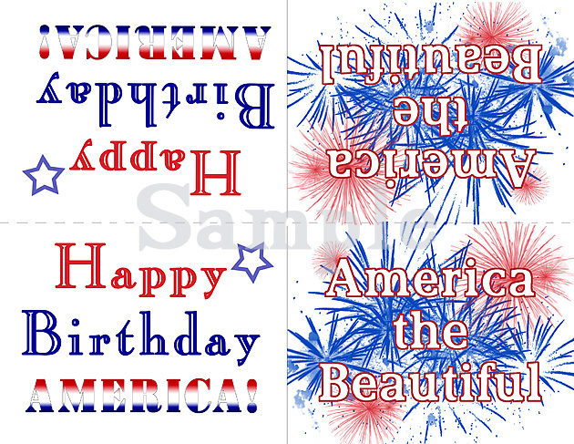 4th of July Celebration Table Printables - Free!