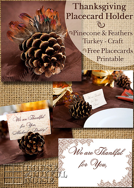 thanksgiving place settings craft