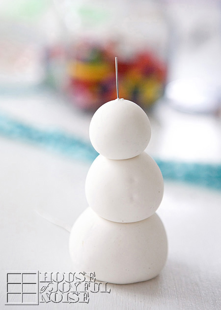 Model Magic Snowmen 