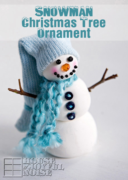 I Love You SNOW Much! Adorable Snowman Ornament Craft for Kids