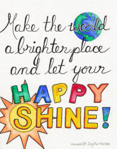 Let Your Happy Shine! / A Social ShareIt