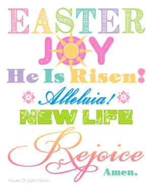 Spiritual Easter Printable for You.